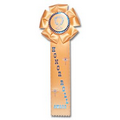 11.5" Stock Rosettes/Trophy Cup On Medallion - HONOR ROLL AWARD